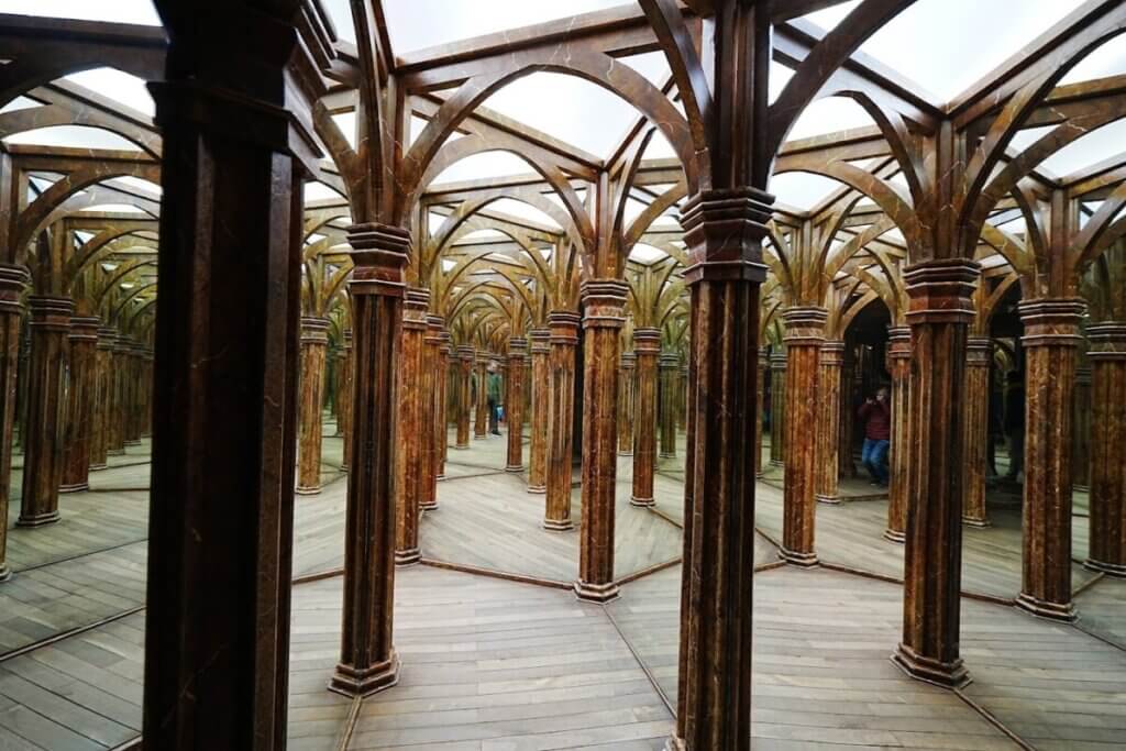 aktivita na Petříně, zrcadlové bludiště v Praze